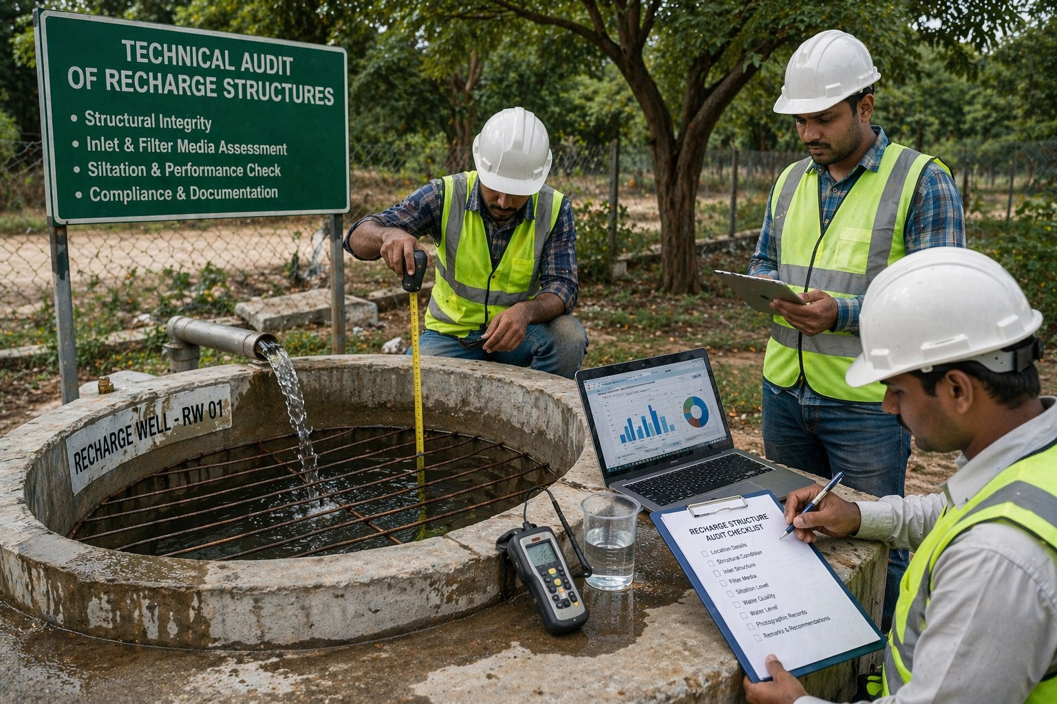 Technical Audit of Recharge Structures